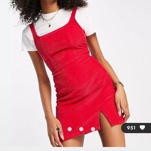 white christmas dresses Small 90s Denim Holiday Pinafore Dress – Flying Apple Vintage